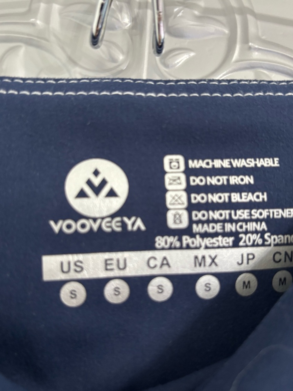 Vooveeya Flare Leg Yoga Stretch Pants size small nwot navy blue - Picture 3 of 6